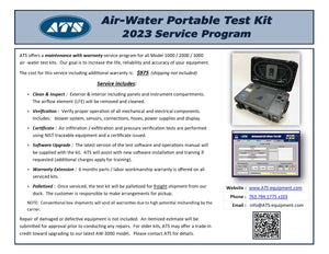 Air-Water Portable Test Kit Service Program